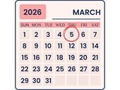 March 2026