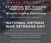 Wreath-laying ceremony March 29