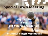 Special Town Budget Meeting