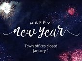 Town Hall closed for New Year's holiday