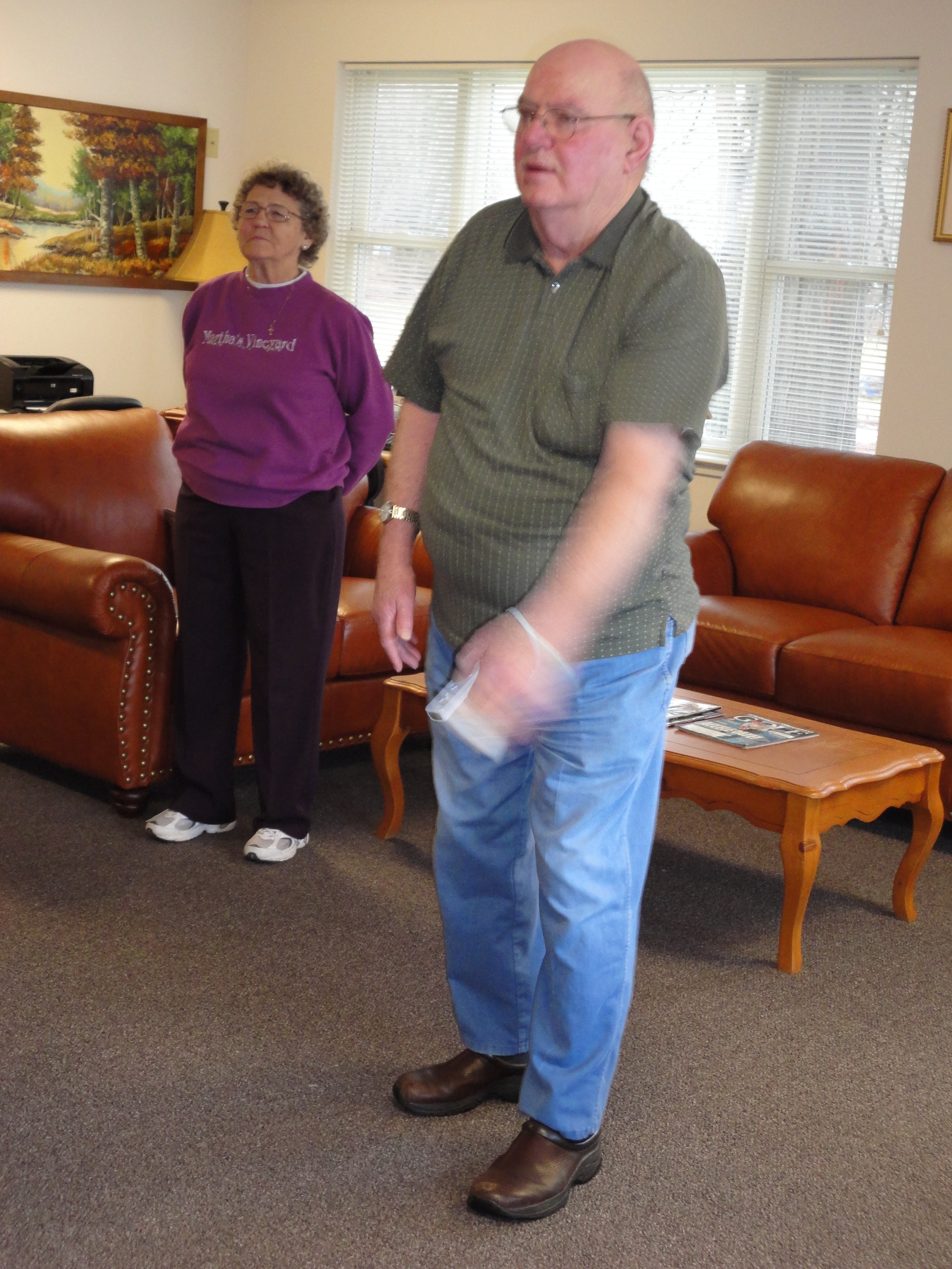 Wii bowling every Wednesday morning