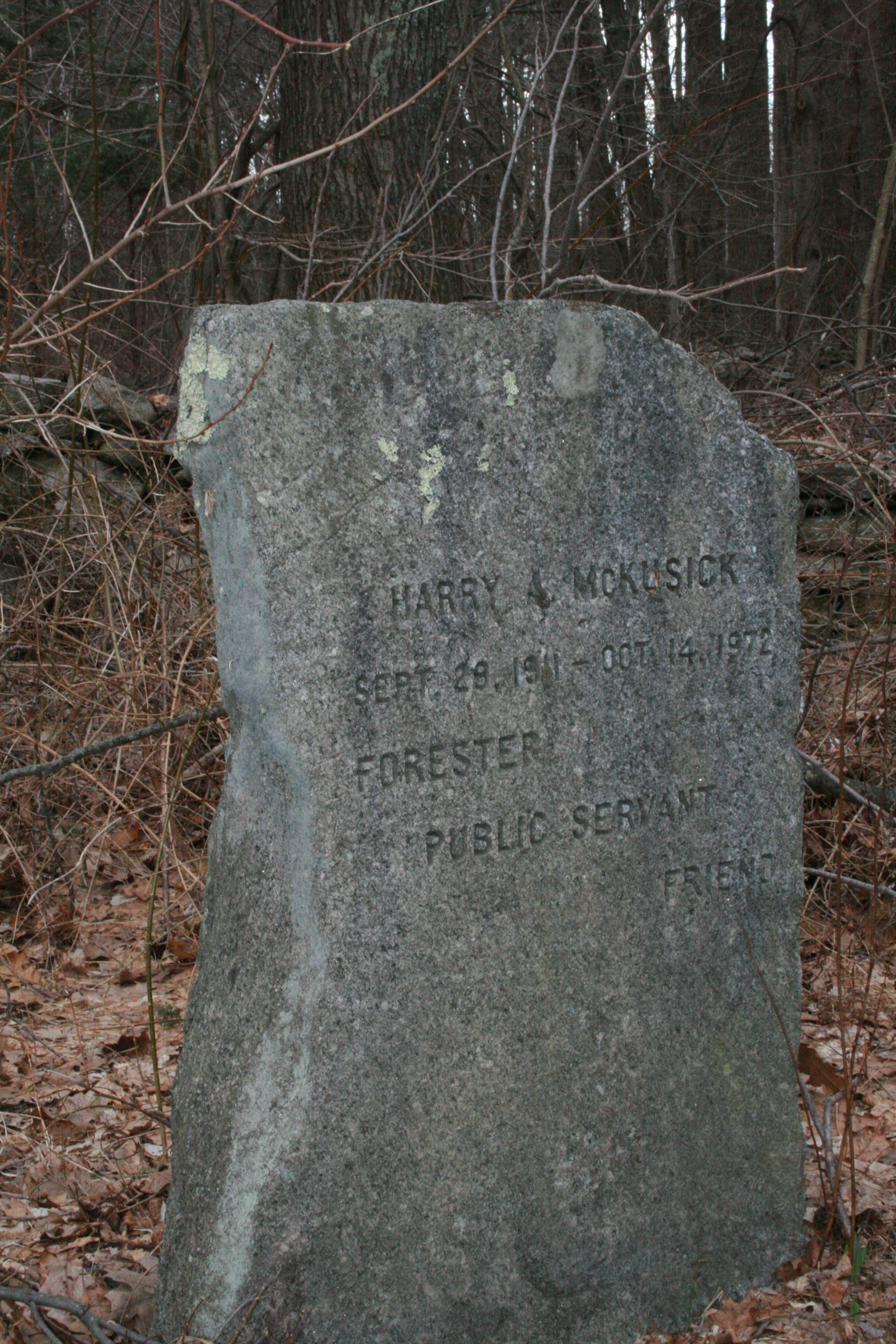 Dedication stone