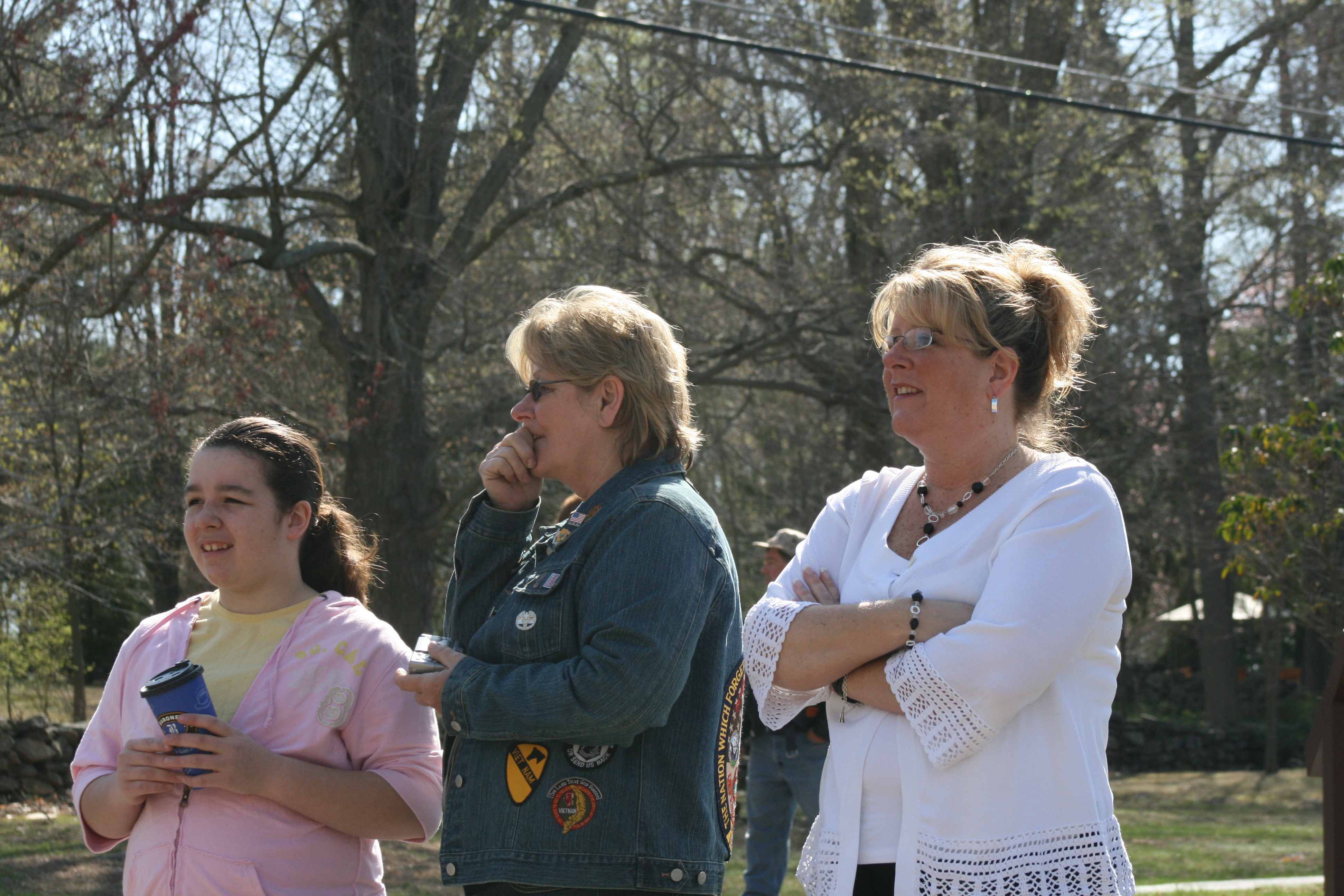 Watching the construction